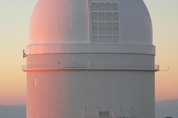 3.5m dome at sunrise