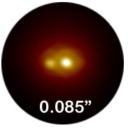 AstraLux en la binaria WDS 15420+0027: resolución 0.085"